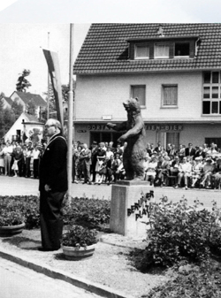 Foto des Berlinerplatzes 1961 bei der Einweihung