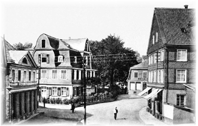 Foto vom Sandplatz Anno 1910