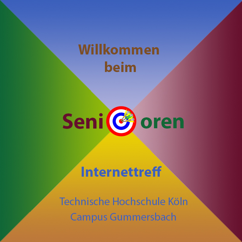 Eingandsbild - Willkommen beim Senioreninternettreff