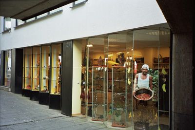 Aussenansicht des Weltladens am Marktplatz