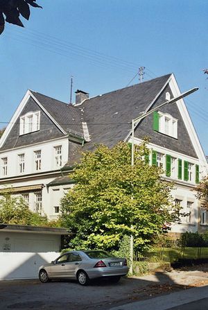 Eine der Villen in der Luisenstrasse